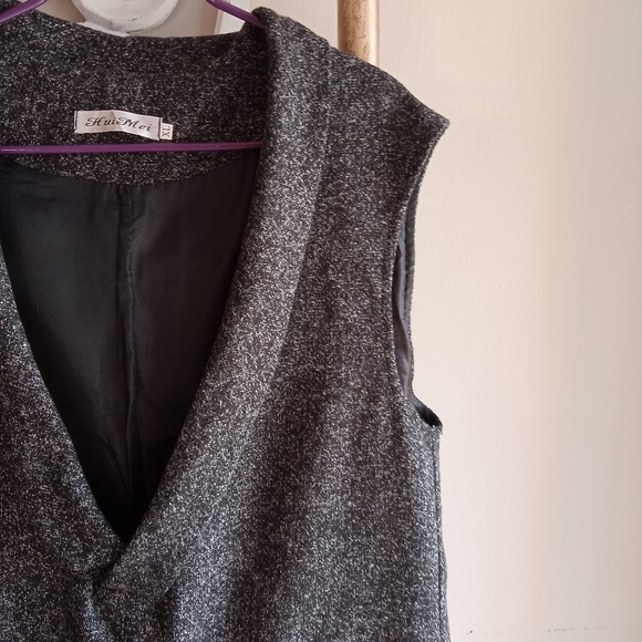 Long Flannel Elegant Dress - Picture 8 of 13